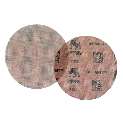 Фото товара "ABRANET Шлифовальный круг, сетчатая основа из полиамида, 125 мм Р600"