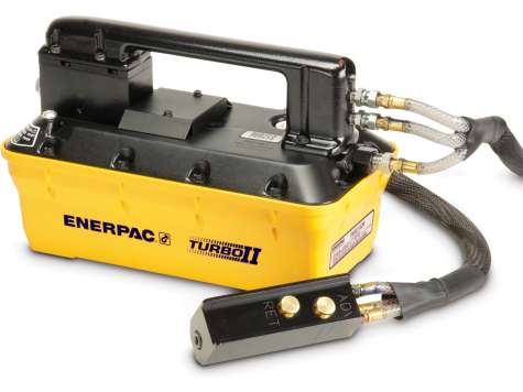 Фото товара "PARG1105N Пневматический гидронасос Turbo II 700 бар, 3770 см3, 2,8-10,3 бар, 3/3 клапан пульт"