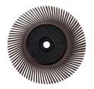 27621 Круг Scotch-Brite Bristle BB-ZB тип А P36 коричневый 150мм - 40 шт/уп