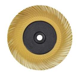 27623 Круг Scotch-Brite Bristle BB-ZB тип А P80 желтый 150мм - 40 шт/уп
