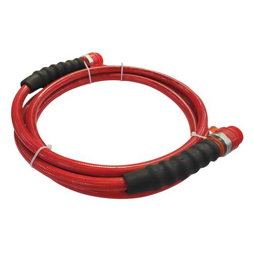 Фото товара "H706+CT901 Гидравлический шланг 700 bar, 6 м, с соединителями C901(1), T901(2) 1/4" NPT"